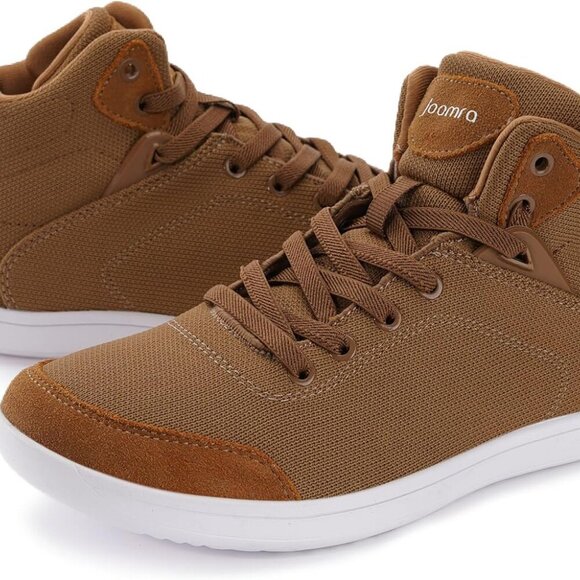 Women's Knit Wide High Top Shoes Rubber Outsole Ankle Support Comfort - Picture 6 of 6